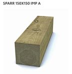 tryckimpregnerade stolpar 145×145 2,60 långa