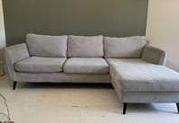 Mio soffa Grå soffa divansoffa. Kan köras ut.