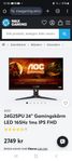Gamingskärm AOC 24G2SPU