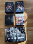 DVD samling filmer samt DVD boxar
