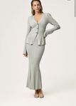 Adoore Lugo Dress & Cardigan, Sage