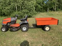 Åkgräsklippare m vagn Husqvarna LTH151