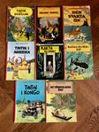 8 TINTIN Serietidningar