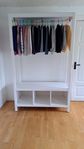 Hemnes öppen garderob/hallförvaring
