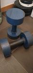 2 st hantlar ca 10 kg styck 