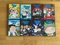 8 säsonger av Family guy