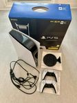 PS5 Digital Edition – 2 handkontroller, komplett med box
