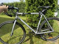 Fixie Cykel, Floater Race 8S -Silver