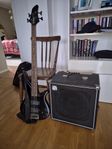 Yamaha El Bas med förstärkare
