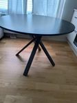 IKEA Matbord – Svart och runt