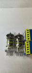 Matchat Par TESLA ECC802S RC/12AU7/ECC82 NOS gult tryck