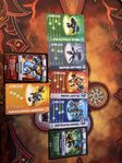 7 stycken skylanders kort 