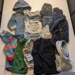 klädpaket pojke storlek 86-92