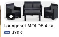 Nytt Loungeset 4-sits
