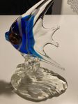 Glasfigur fisk 