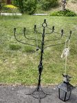 ljusstake och lampan