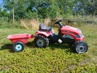 Tramptraktor med vagn