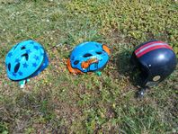 Cykeljälmar samt skidhjälm för barn 3-6 år