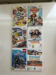 Wii Spel sports- 6 Blandade Titlar - Nintendo
