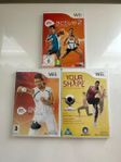 Wii Träningsspel - EA Sports Active 1 & 2, Your Shape