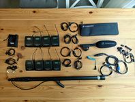 Sennheiser G3, Røde Lavalier, Boompole