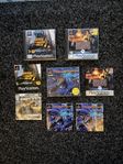 Playstation 1 spel: GTA 2, Medal of Honor, Novastorm