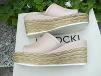 Exklusiva rosa skinn skor LASOCKI