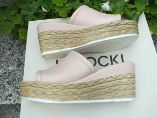 Exklusiva  rosa skinn skor LASOCKI
