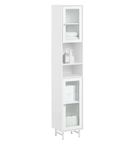 Fluted glass Badrum Högskåp/Bathroom cabinet (9months old)
