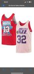 Mitchell and Ness vändbar Utah Jazz Karl Malo basket-linne
