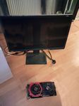 Grafikkort gtx 1070, benq zowie 144 hz