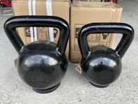 kettlebells 20kg och 32kg