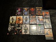 stor samling PC-spel