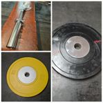 Nya bumpers 15&25kg Curlstång