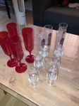 Glas olika varianter 14 st 