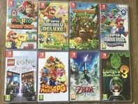 Nintendo Switch Spel 8st