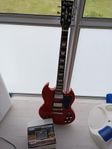 Harley Benton SG+Laney Bluetooth Amp
