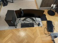Komplett Gamingpaket – Dator + Skärm + Premiumtillbehör