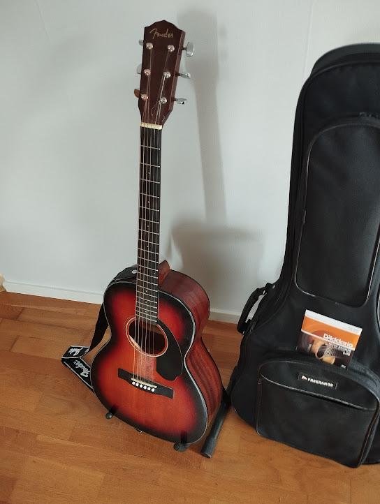 Fender CP-60S Parlor Sunburst WN