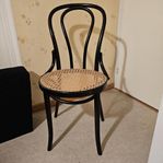 Svart Fameg ( Micheal Thonet) stol no. 18