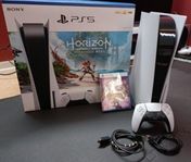 PlayStation 5 (Disc Edition) med ett spel