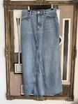 Monki  kjol jeanskjol blåjeans blå
