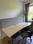 Robust Höj och sänkbar skrivbord inklusive stol