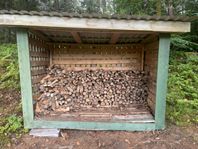 Blandved allt i skjulet ca 1 kubik - 250kr