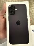 iPhone 16 helt ny 128 GB Svart