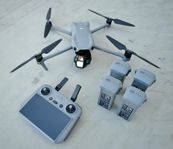 DJI Air 3S Fly More Combo, 5 batterier!