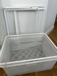 Elfa mesh backar 30 djup inkl utdragsram