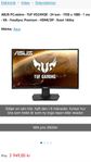 Datorskärm Asus TUF VG24VQE