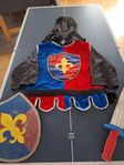 Set utklädningskläder / maskerad pirat och riddare