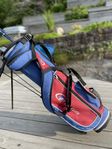 barnet golf med bag